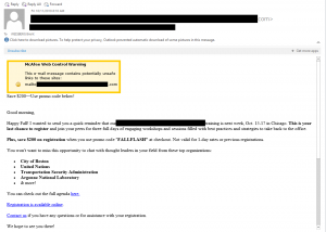 (You should always have an updated anti-virus program running on your computer.)