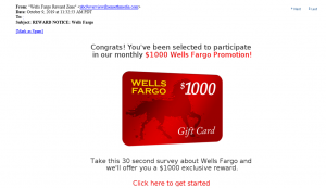 This is an example of a phising email. 